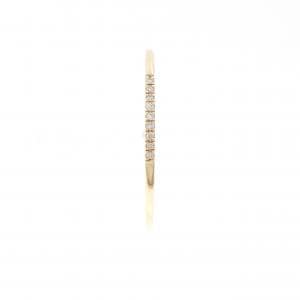 ヒロタカ ボウ ピアス 0.04CT 片耳