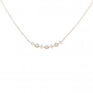 K10PG ダイヤモンド ネックレス 0.04CT