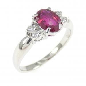 PT900 ルビー リング 0.90CT