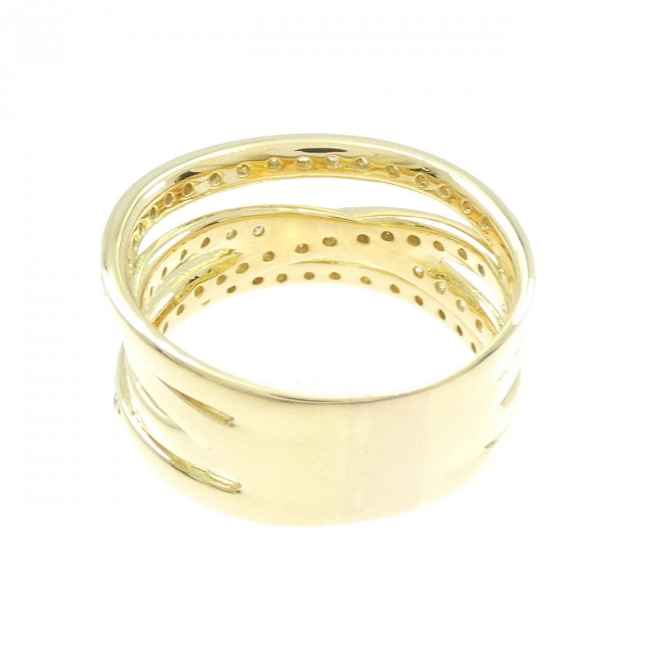 K18YG ダイヤモンド リング 0.50CT