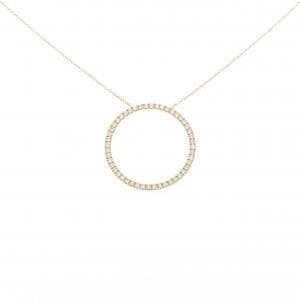 K18YG ダイヤモンド ネックレス 0.58CT