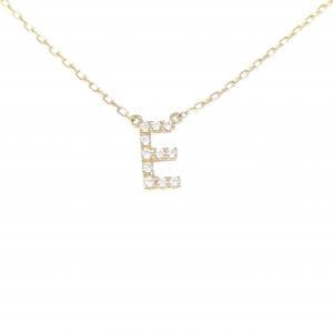 アーカー イニシャル ネックレス 0.05CT