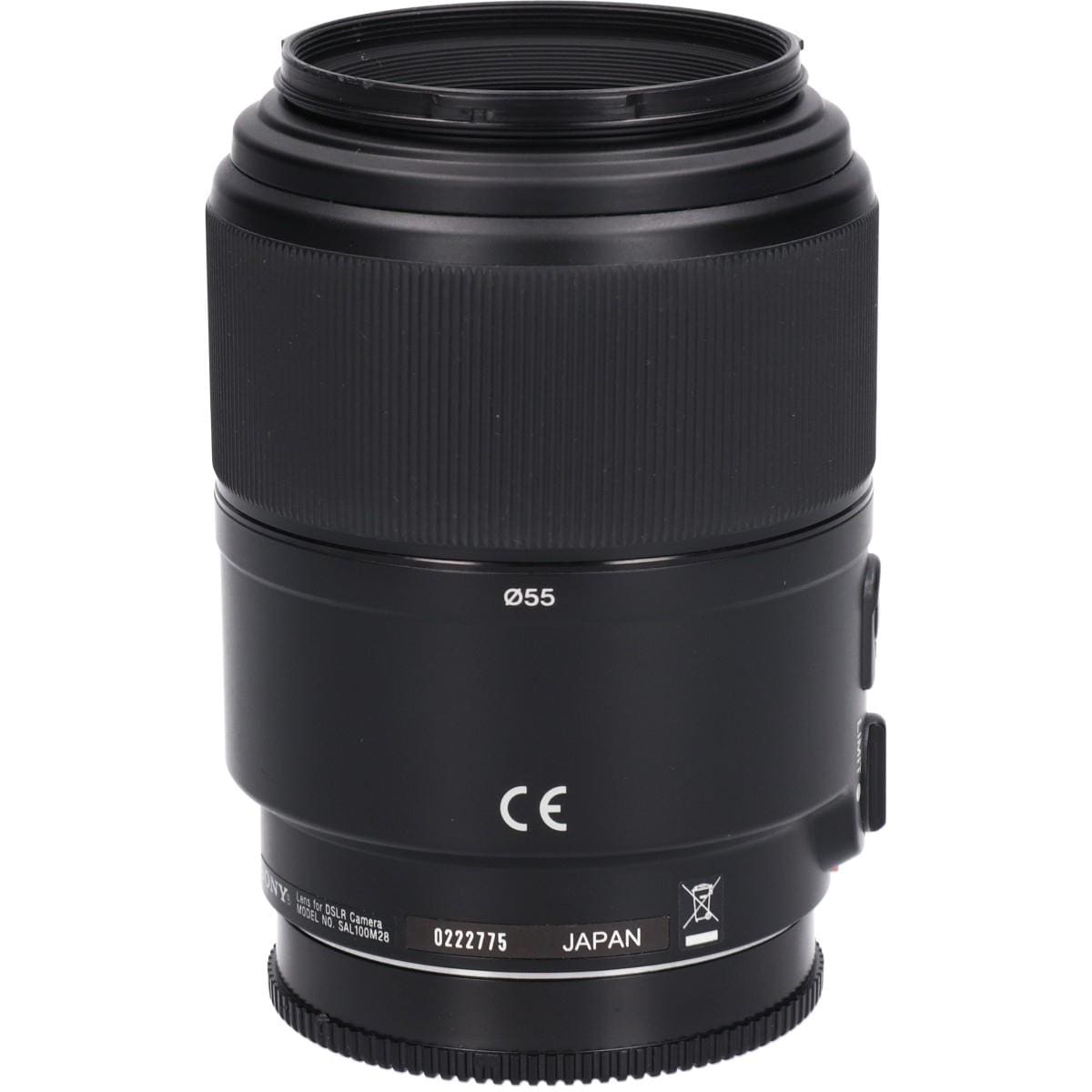 １００ｍｍ　Ｆ２．８ＭＡＣＲＯ（ＳＡＬ１００Ｍ２８）