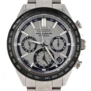 【新品】シチズン アテッサ GPS 電波時計 F950-0029S0G/CC4076-65A TI ソーラークォーツ