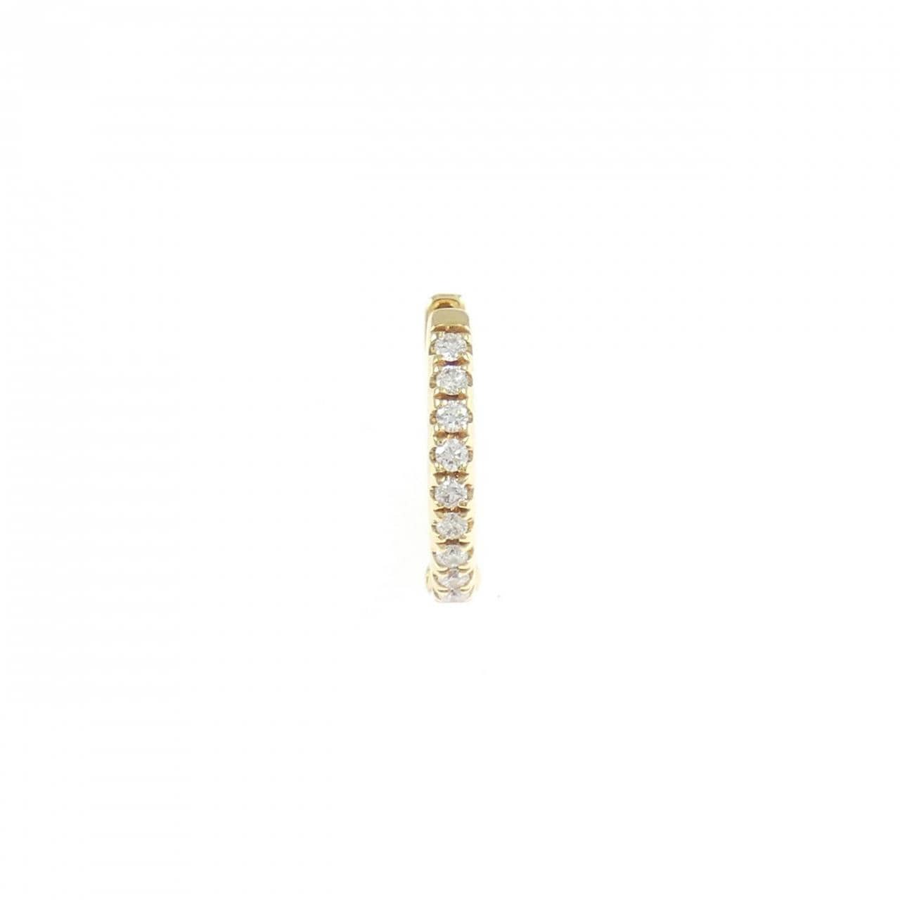 ポンテヴェキオ ダイヤモンド ピアス 0.12CT 片耳