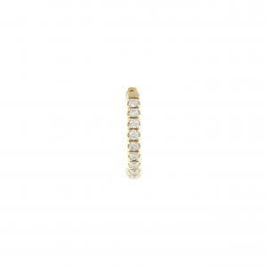 ポンテヴェキオ ダイヤモンド ピアス 0.12CT 片耳