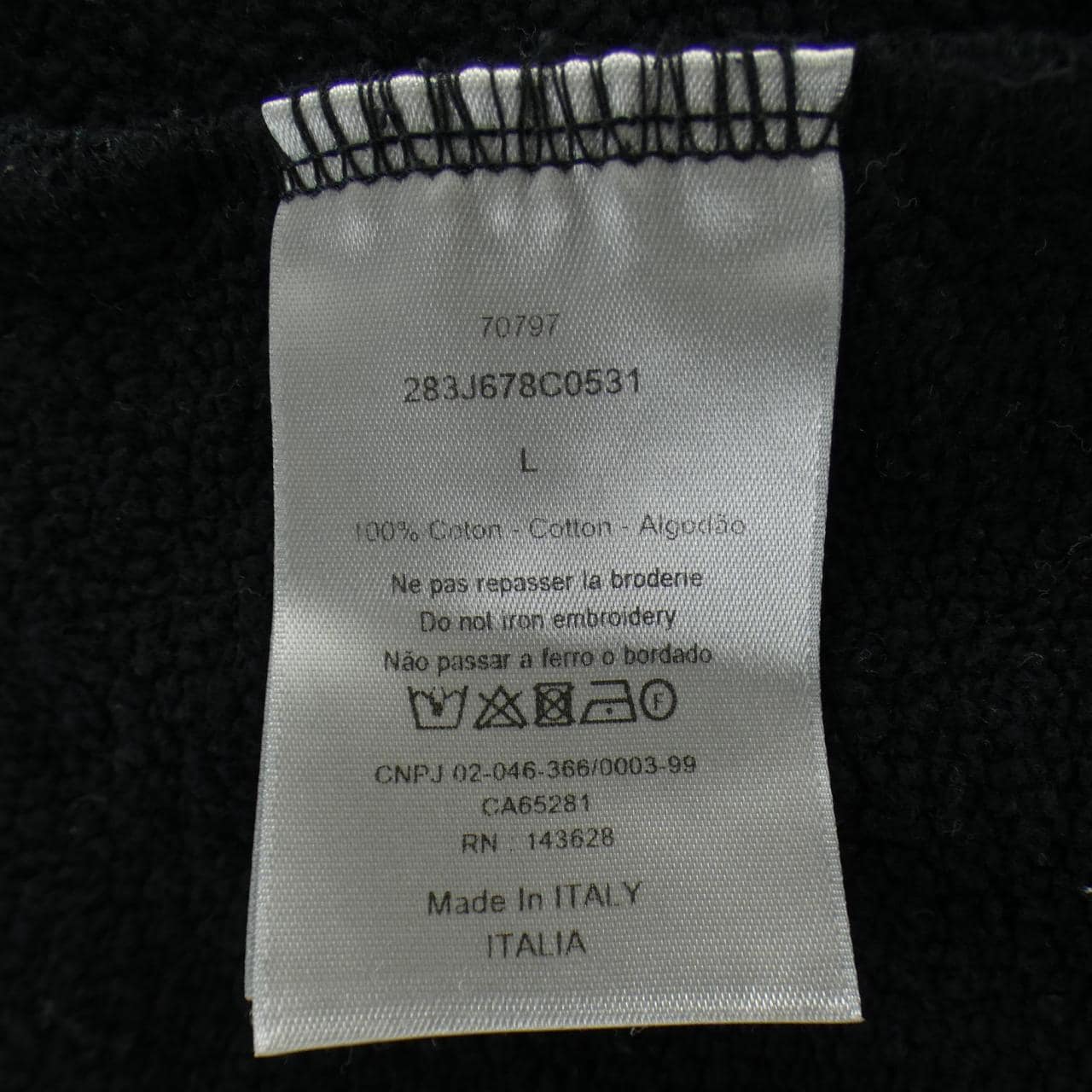 ディオール DIOR CACTUS JACK 283J678C0531 パーカー