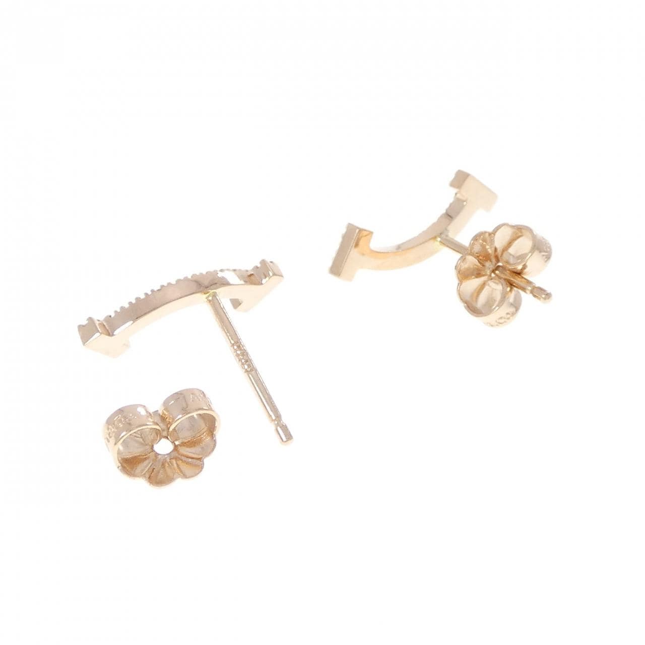 ティファニー Tスマイル ピアス