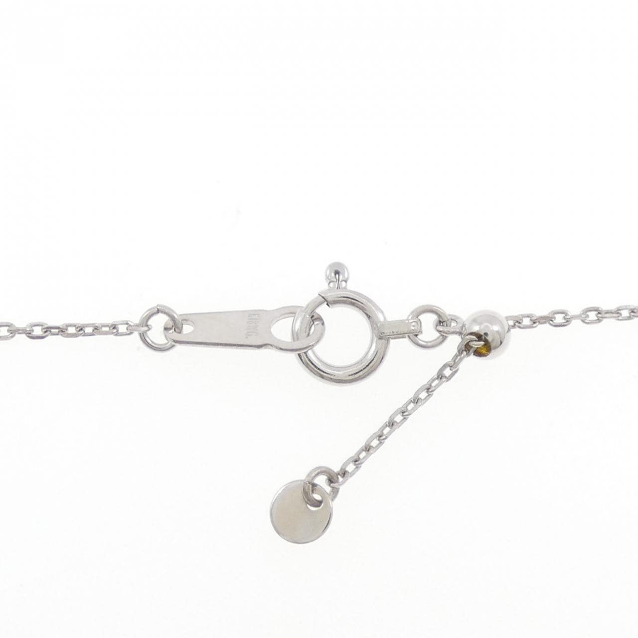 K18WG ダイヤモンド ネックレス 0.501CT