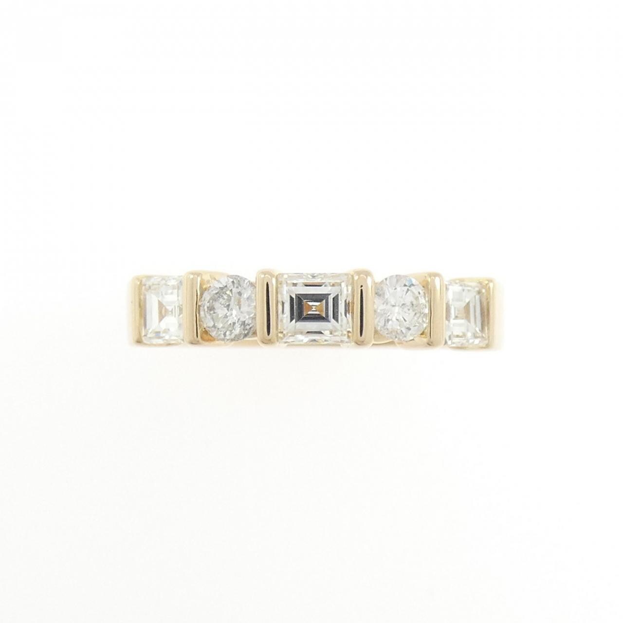 K18YG ダイヤモンド リング 0.945CT