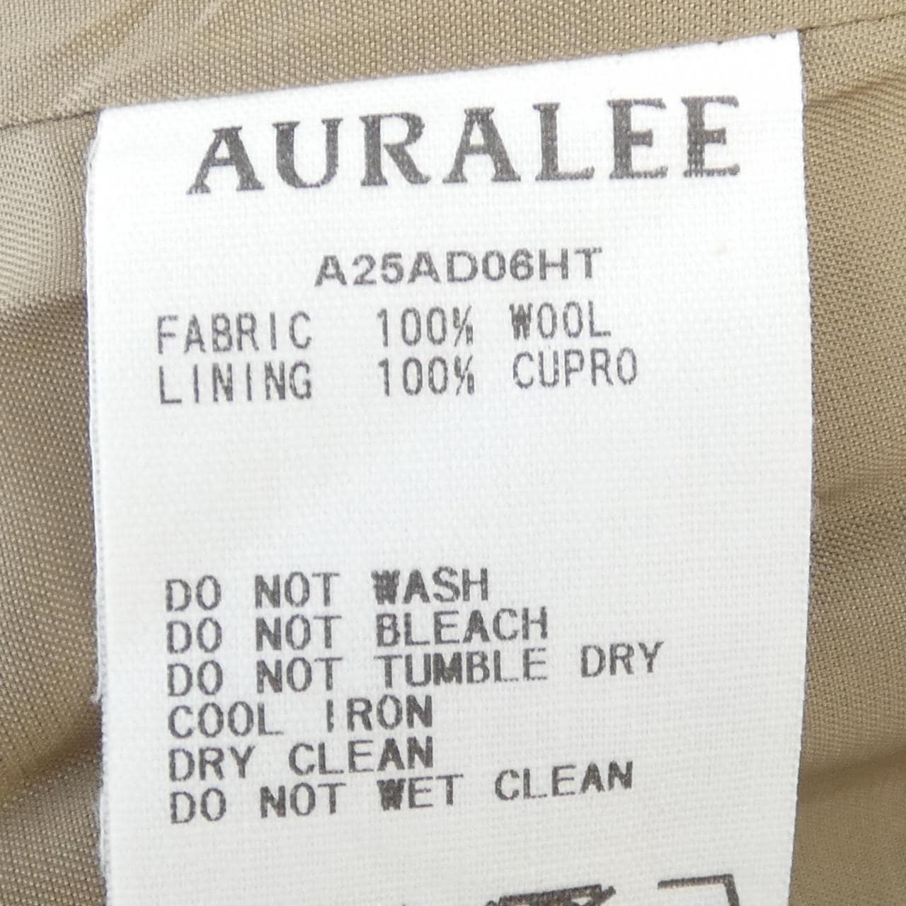 オーラリー AURALEE A25AD06HT ワンピース