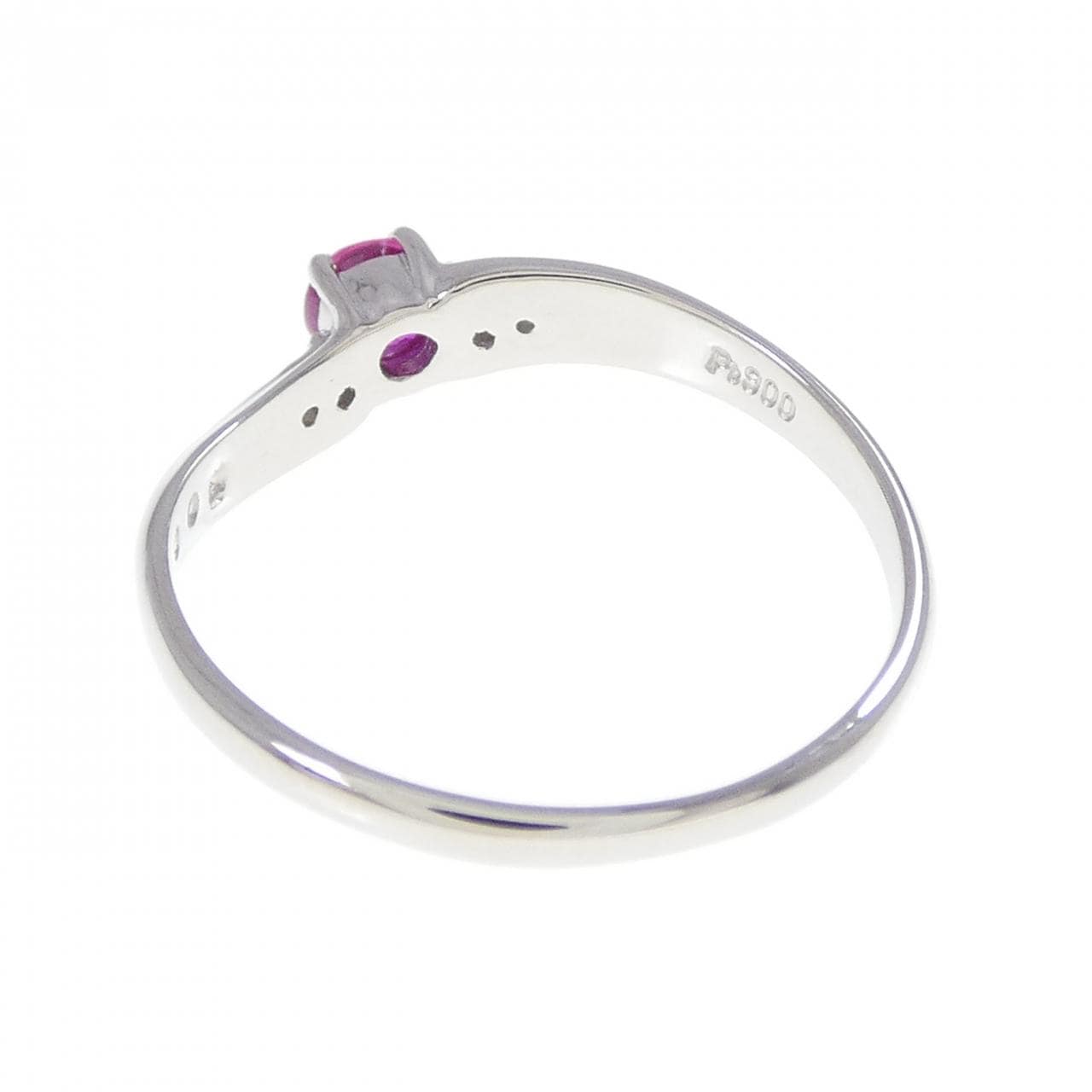 PT900 ルビー リング
