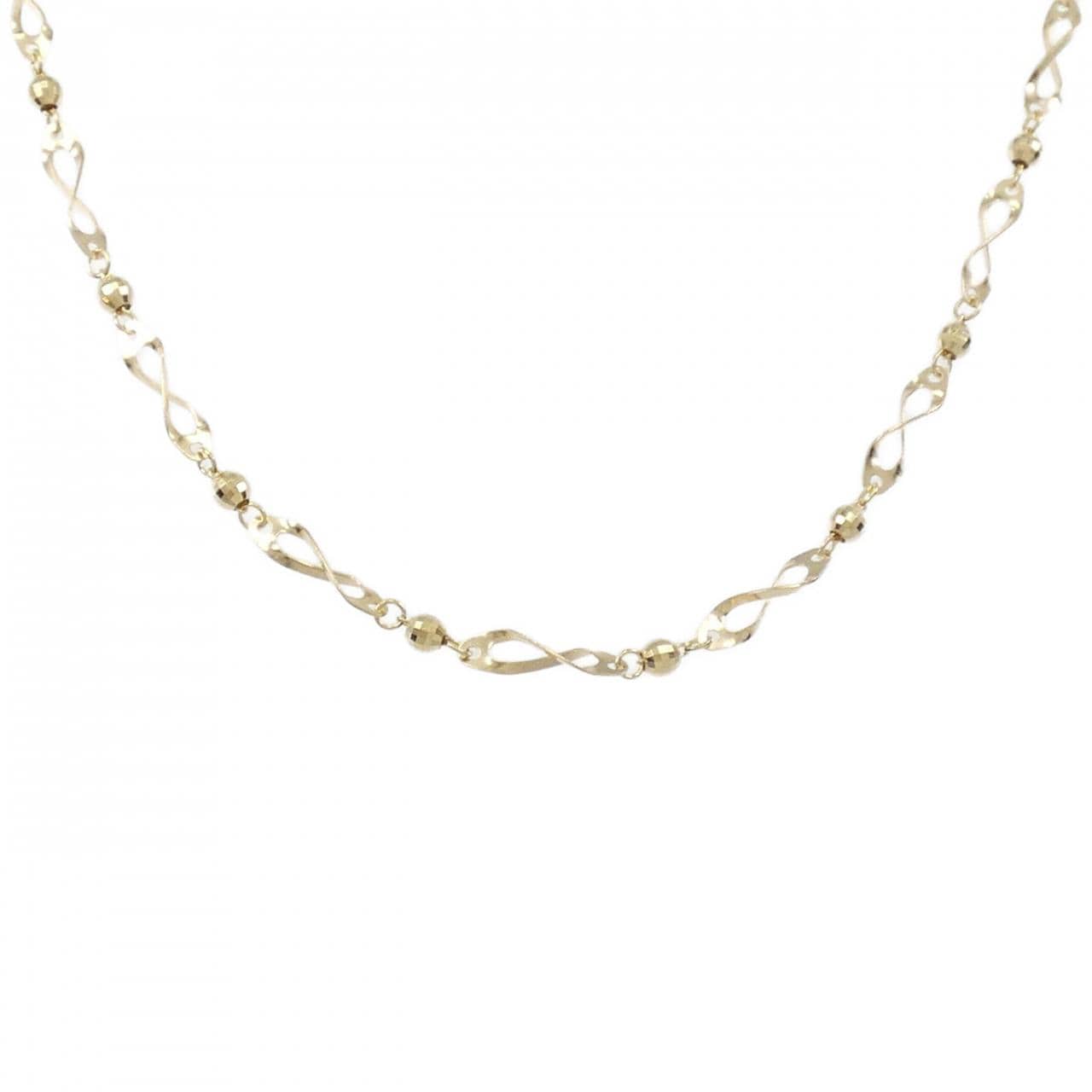 K18YG necklace