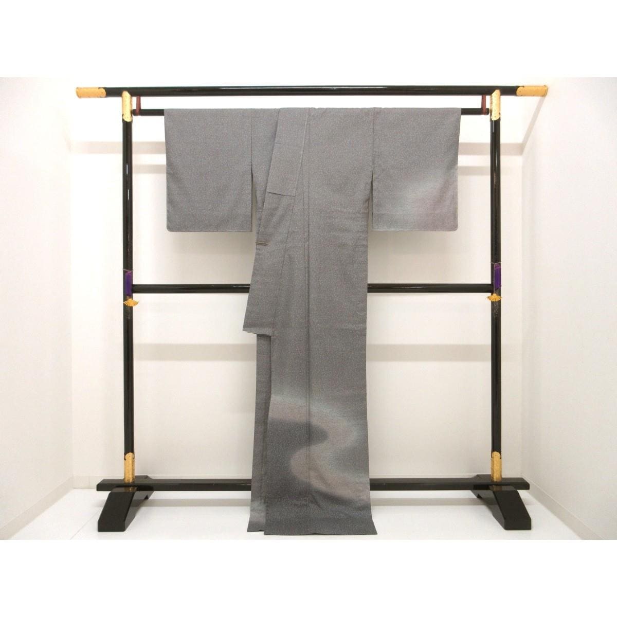 【未使用品】単衣　訪問着【染大島紬】