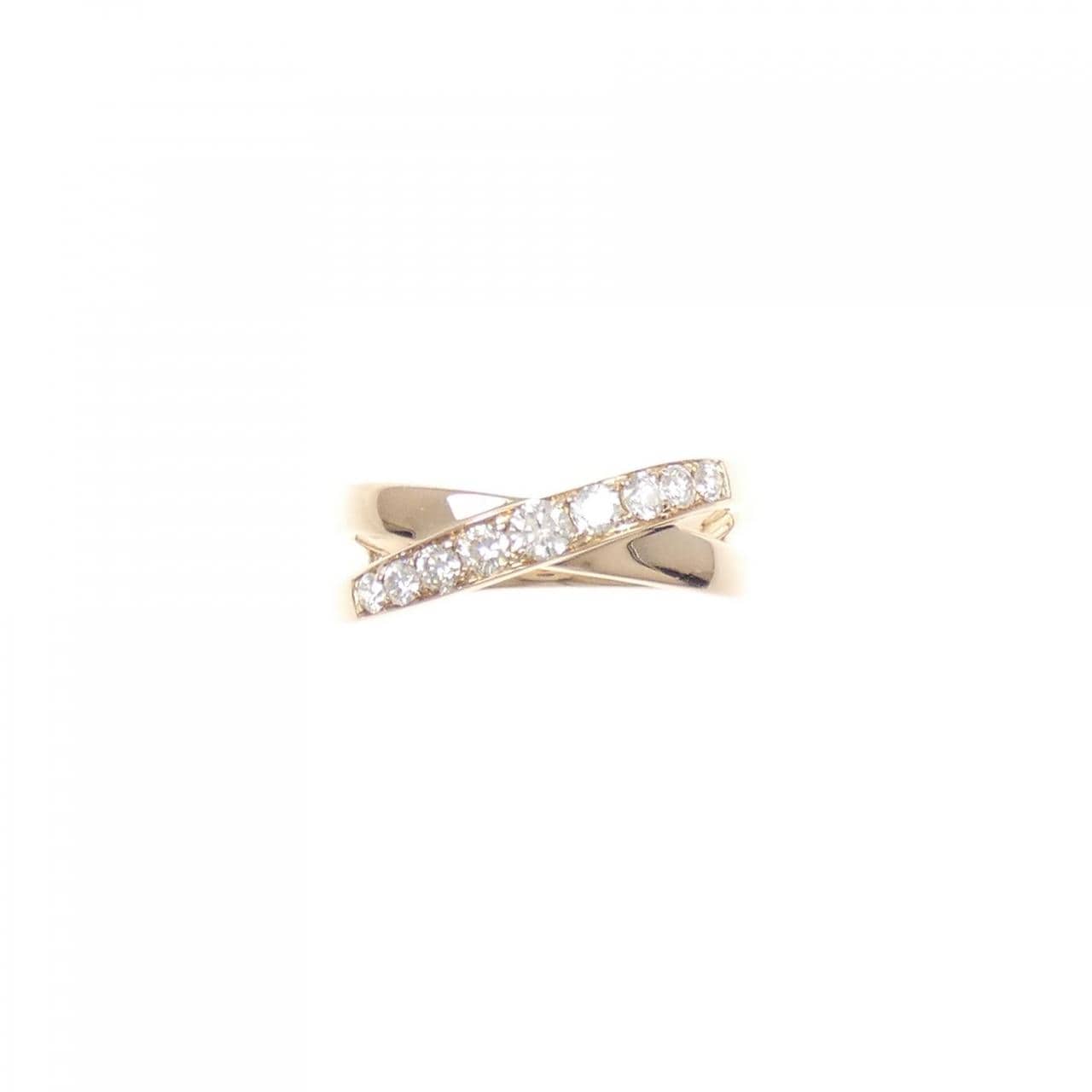 K18PG ダイヤモンド リング 0.30CT