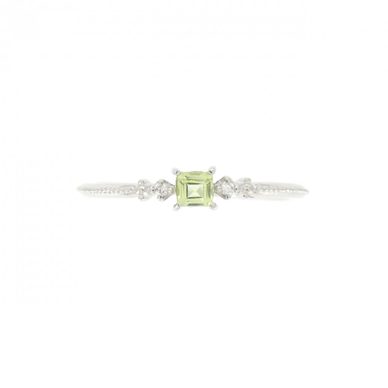 [BRAND NEW] PT Peridot Ring