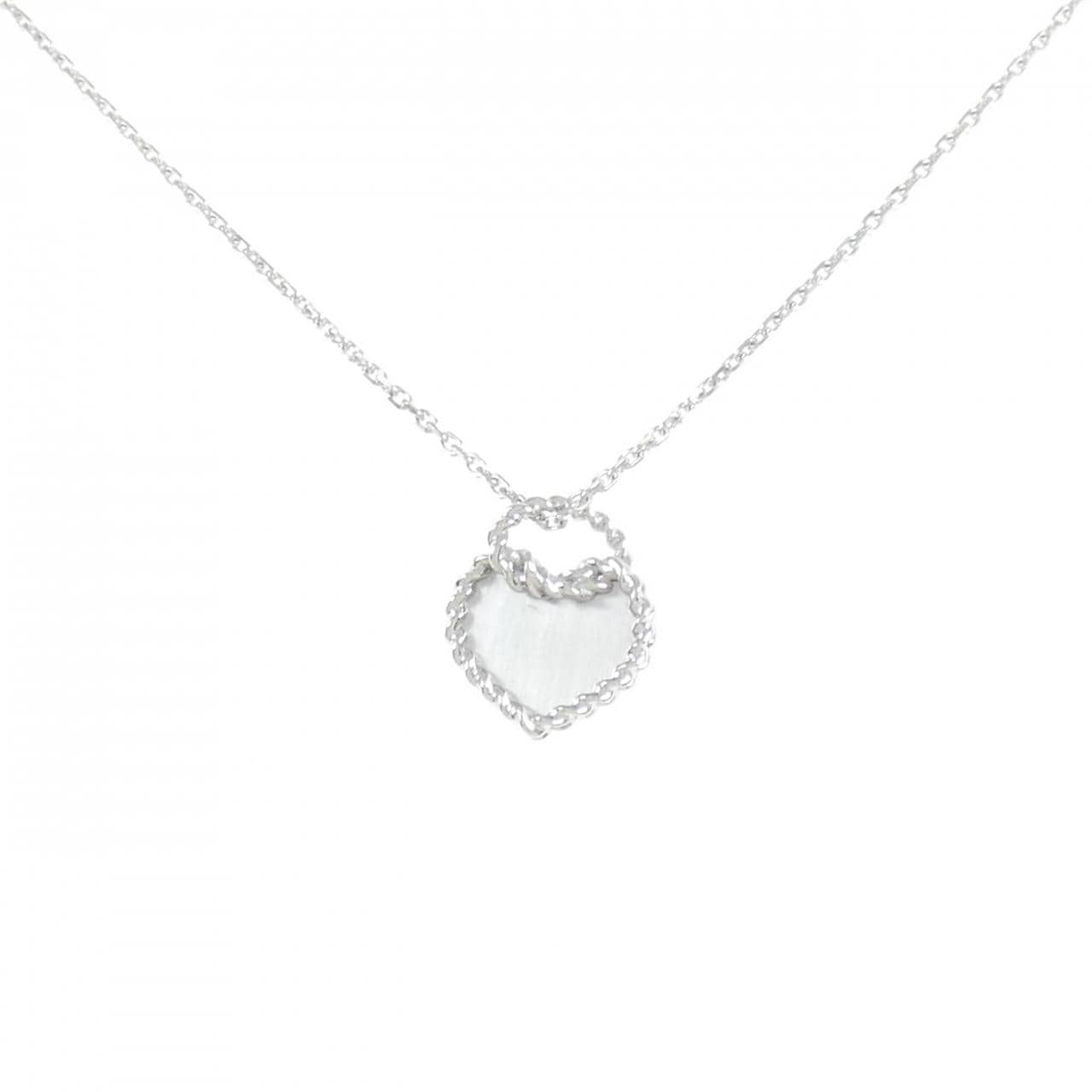 Cartier heart motif necklace