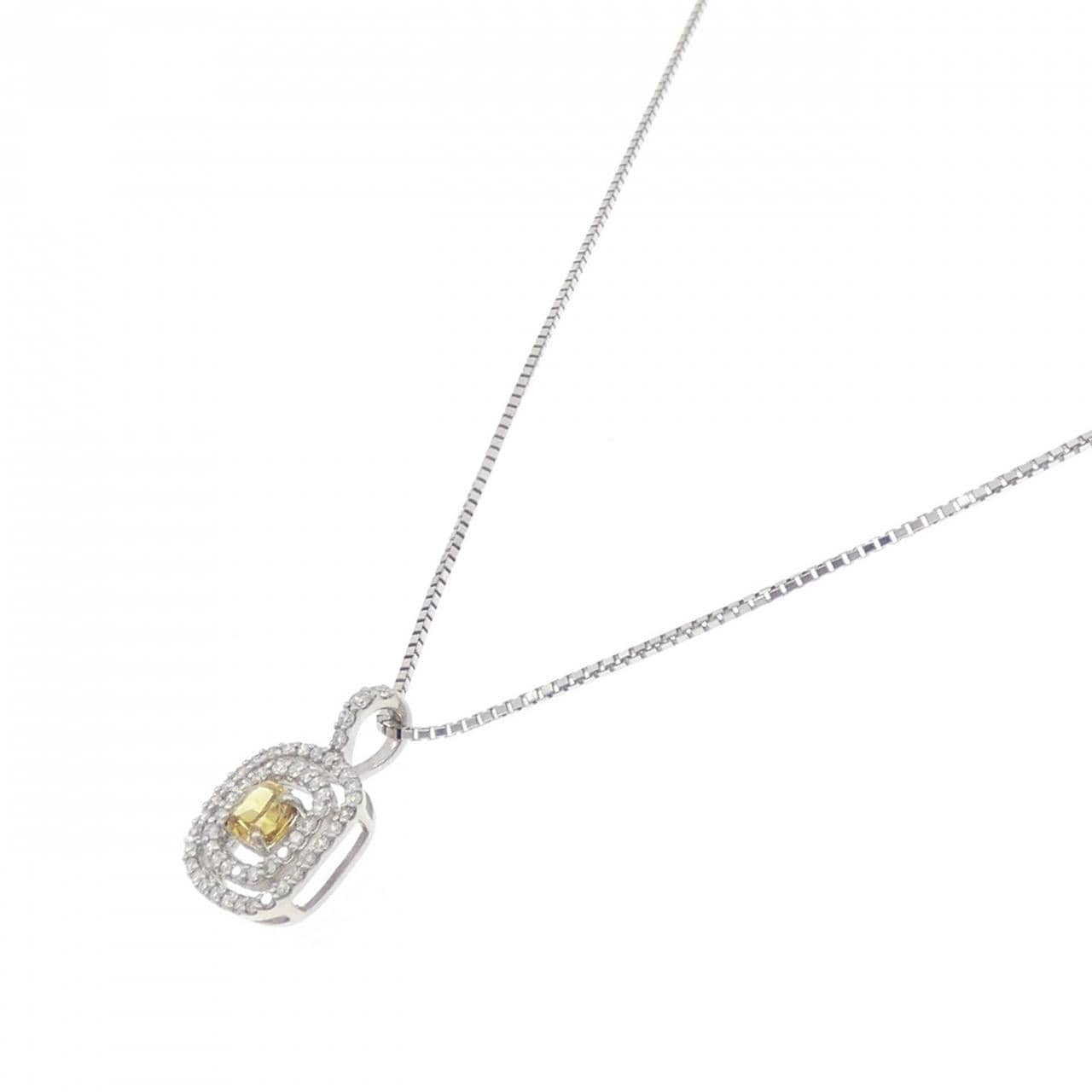 PT900/PT850 ダイヤモンド ネックレス 0.506CT