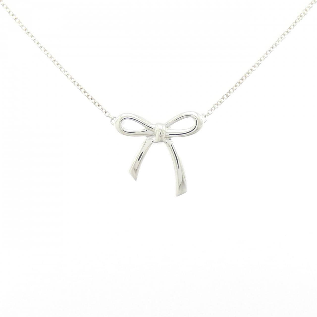 ティファニー ボウ ネックレス