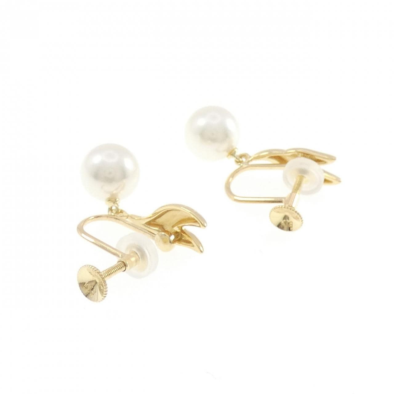 ミキモト アコヤパール イヤリング 7.5mm