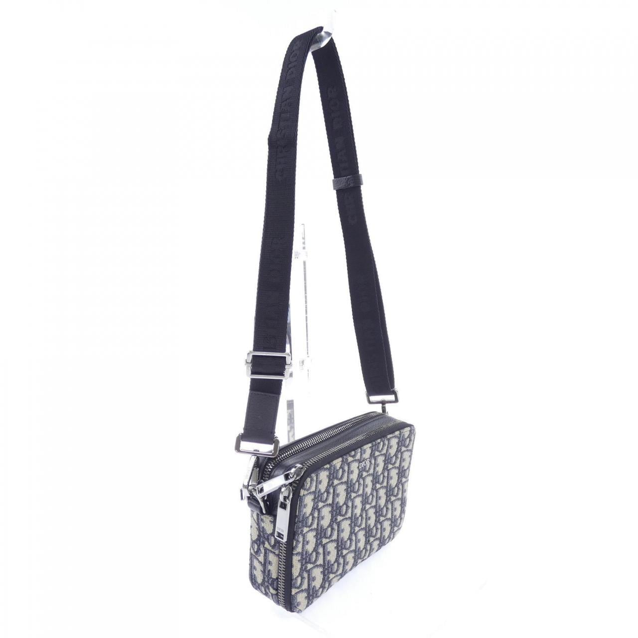 ディオール DIOR ストラップ付きジップポーチ オブリークジャカード 2OBBC119YSE BAG
