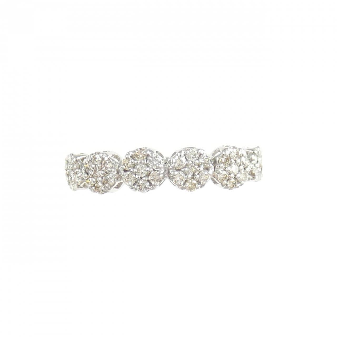 PT950 フラワー ダイヤモンド リング 0.30CT