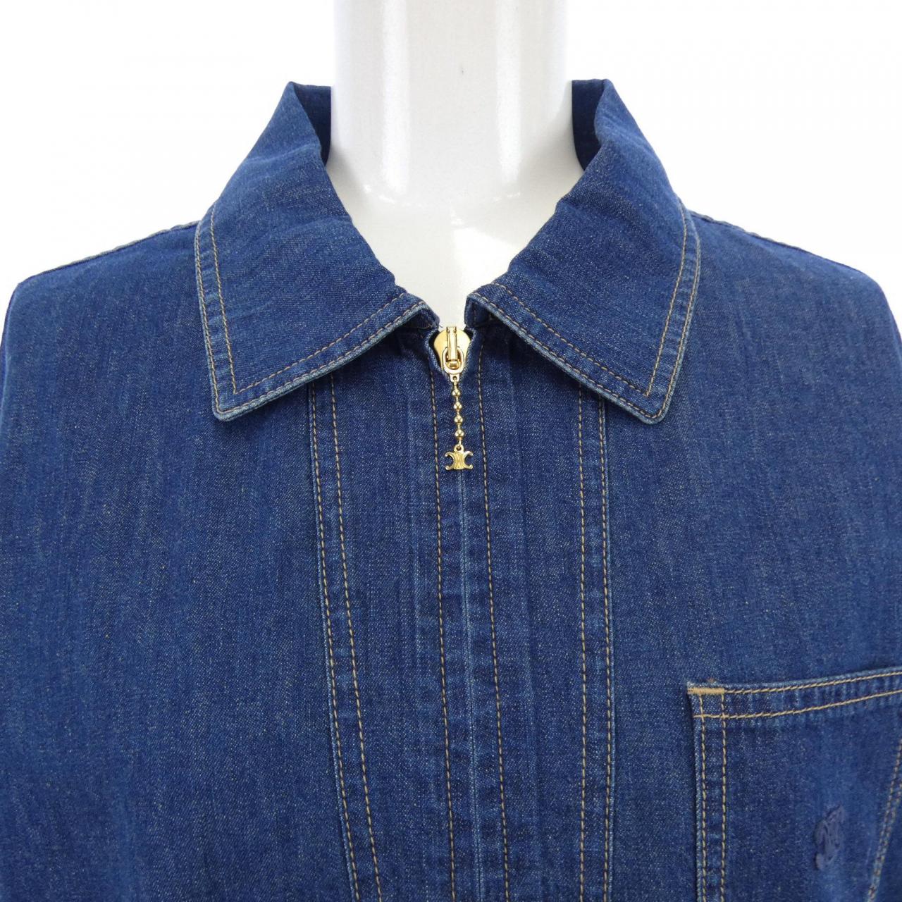 セリーヌ CELINE QUATER ZIP トリオンフ TORIOMPHE RC0190711 シャツ