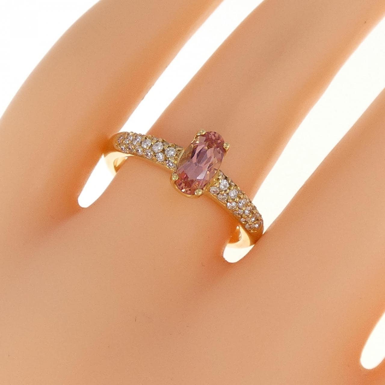 750YG Imperial Topaz Ring