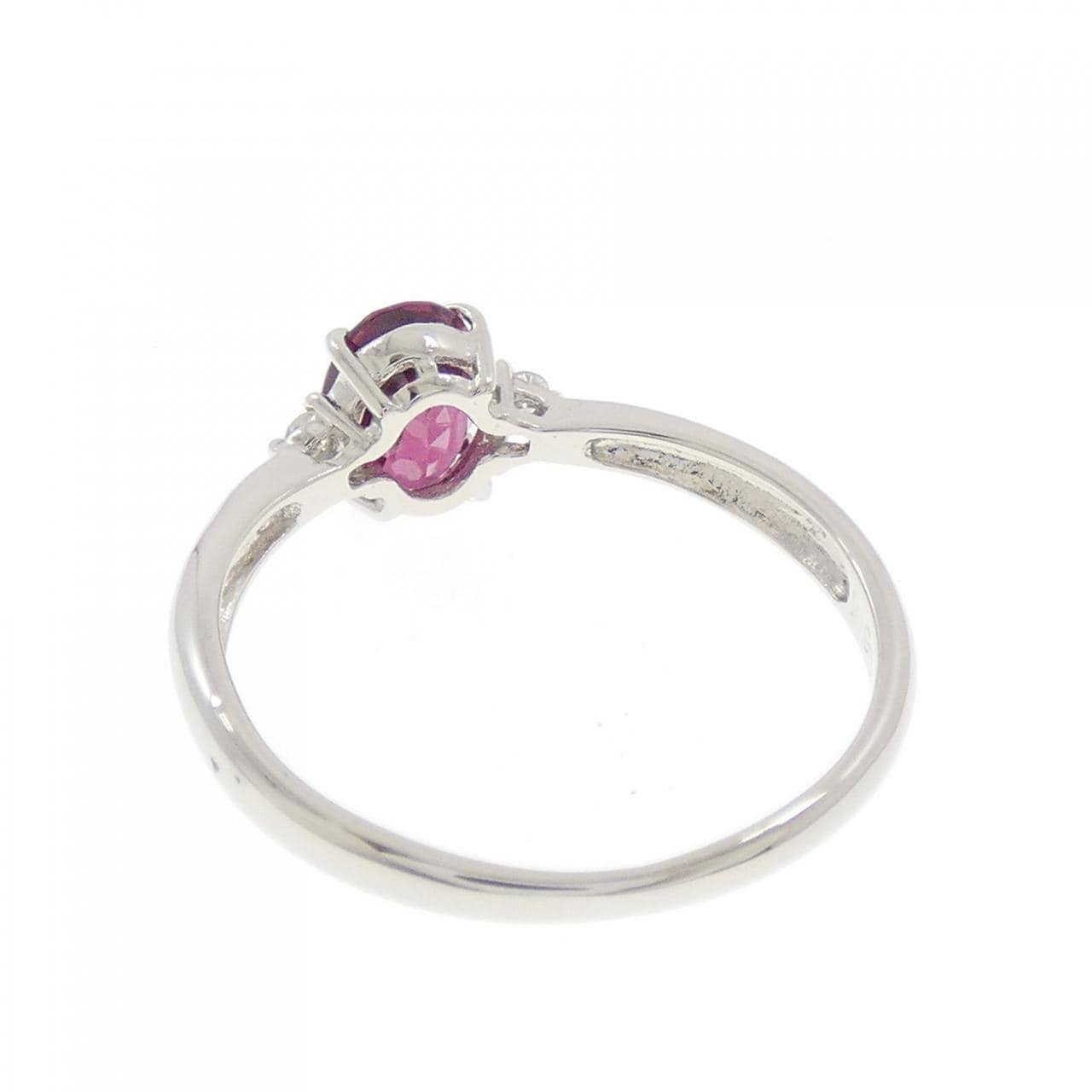 PT850 ガーネット リング 1.09CT