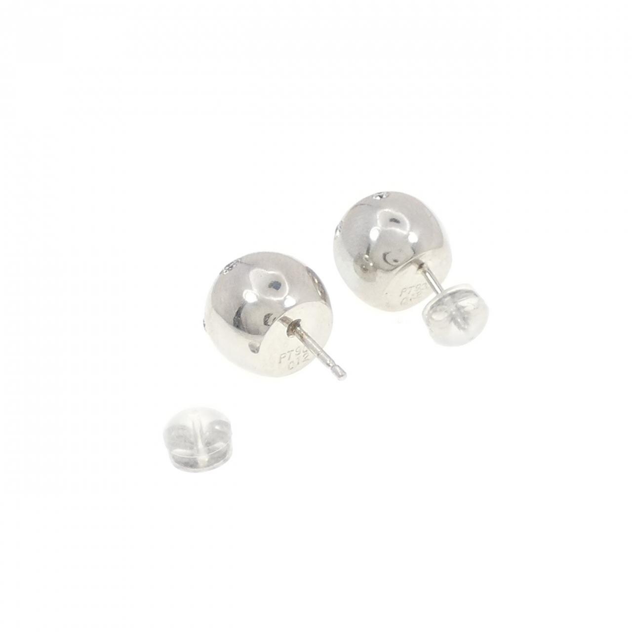PT ダイヤモンド ピアス 0.24CT
