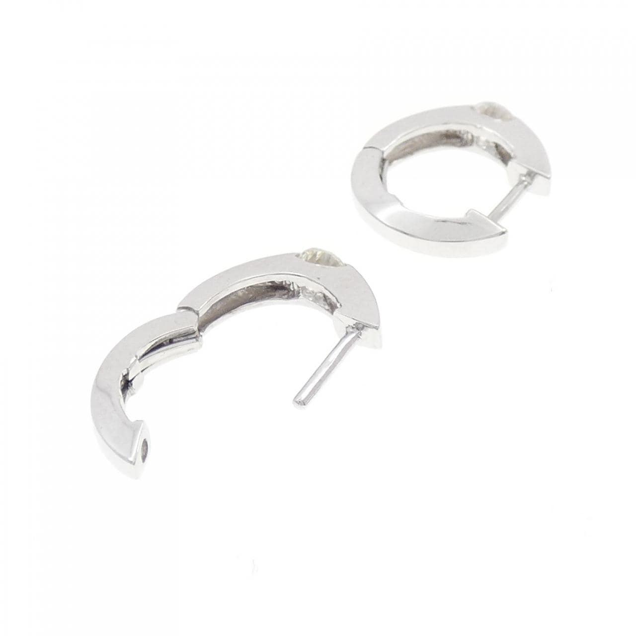 K18WG ダイヤモンド ピアス 0.311CT
