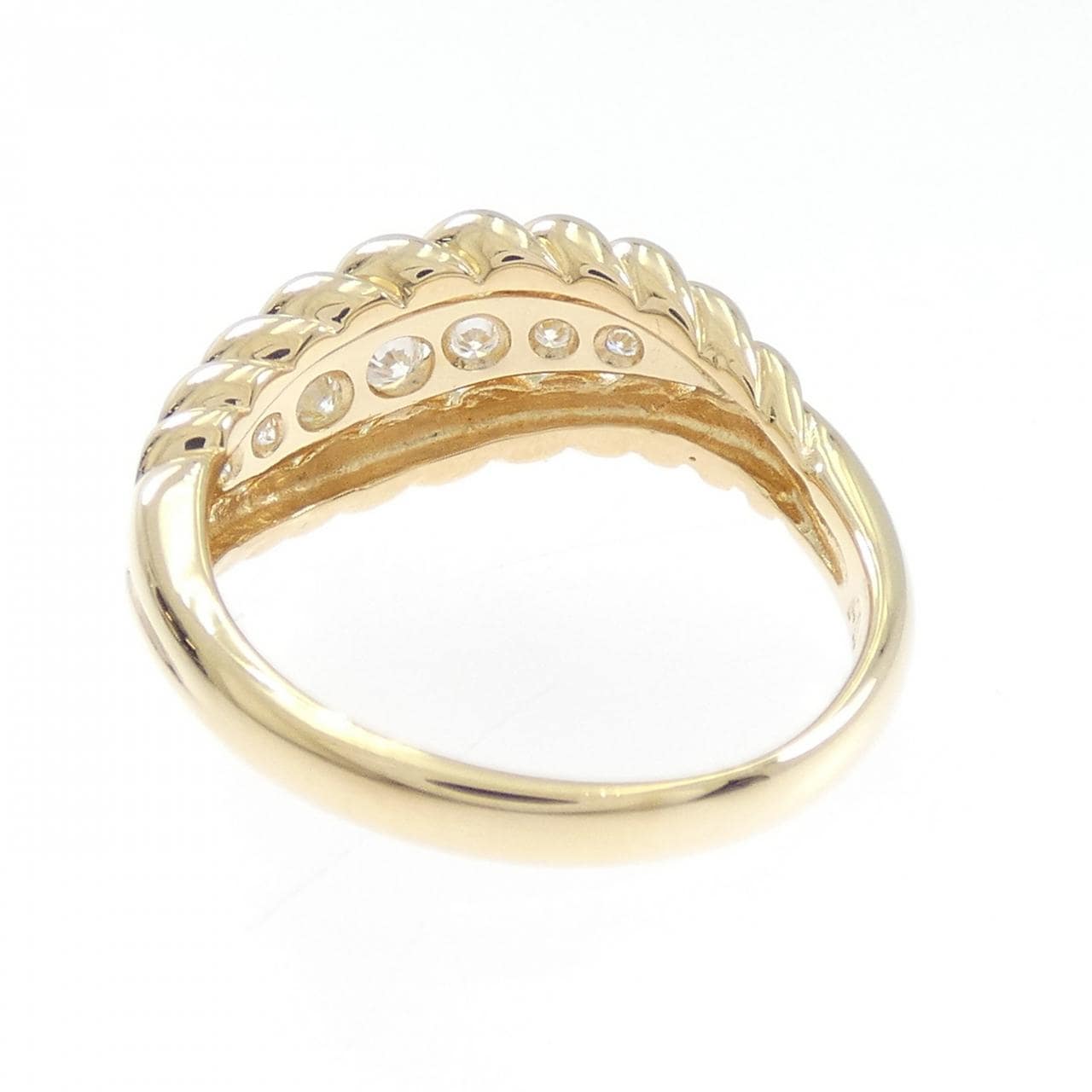 750YG ダイヤモンド リング