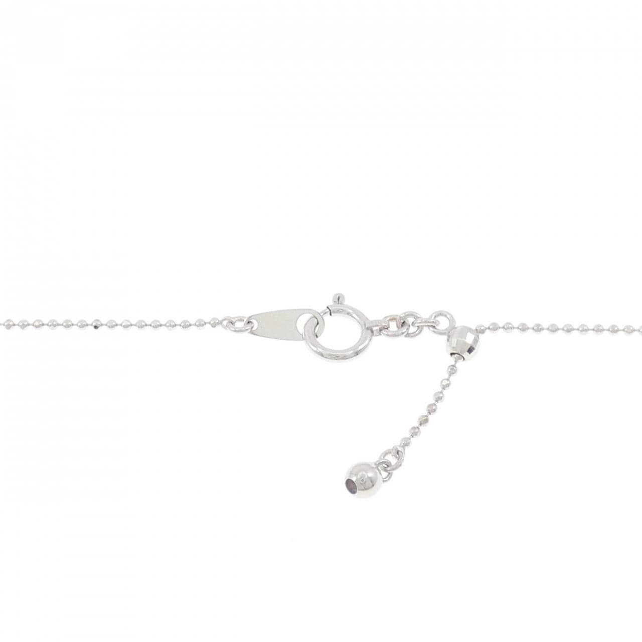 K18WG サファイヤ ネックレス