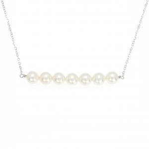 K18WG アコヤパール ネックレス