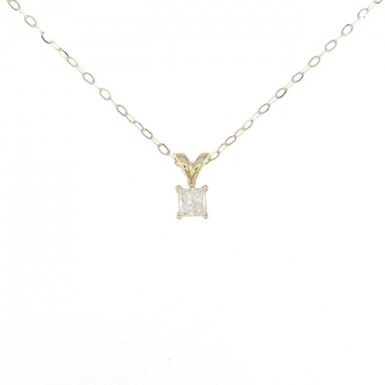 K18YG ダイヤモンド ネックレス 0.20CT