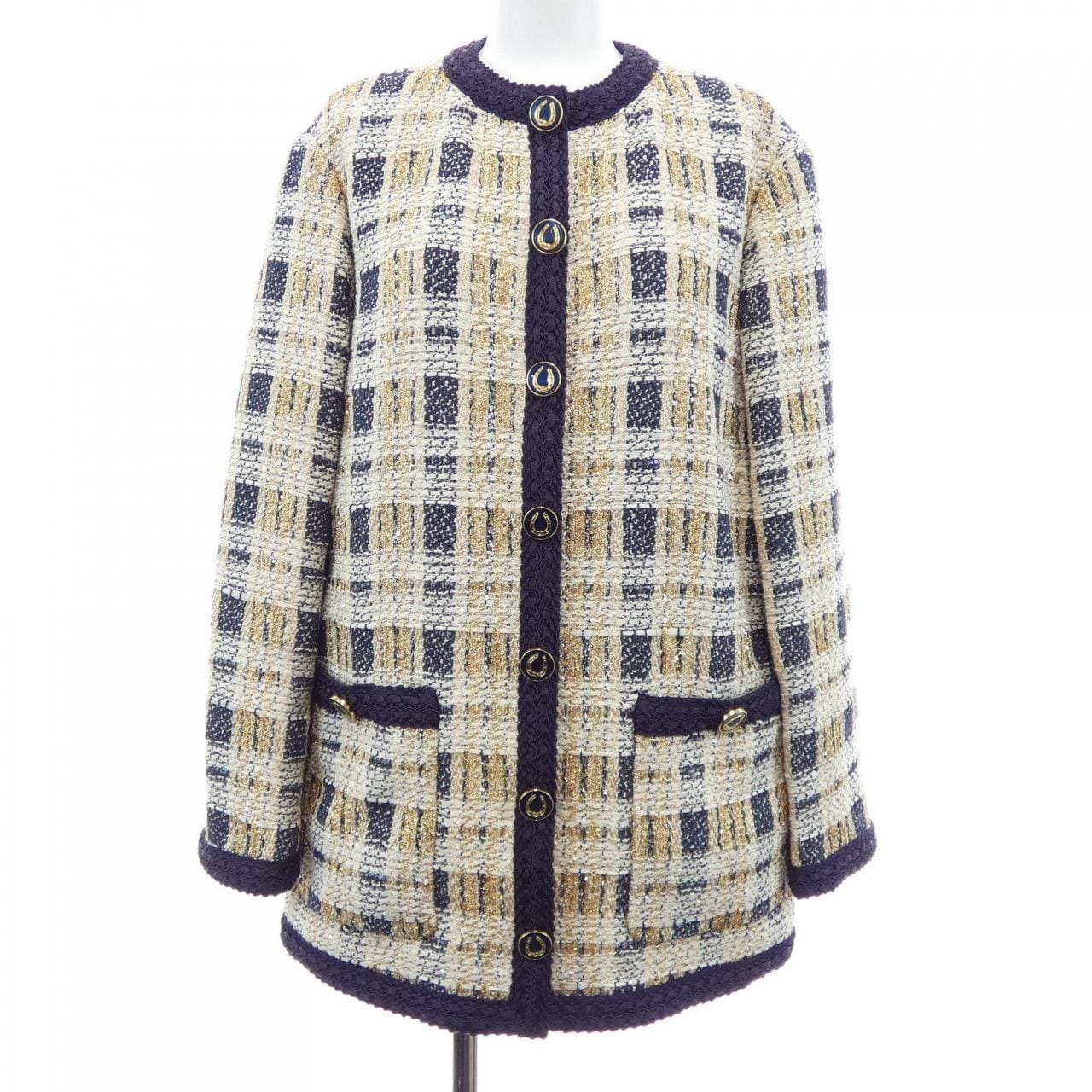 グッチ GUCCI 691452 ZAIU7 ノーカラージャケット
