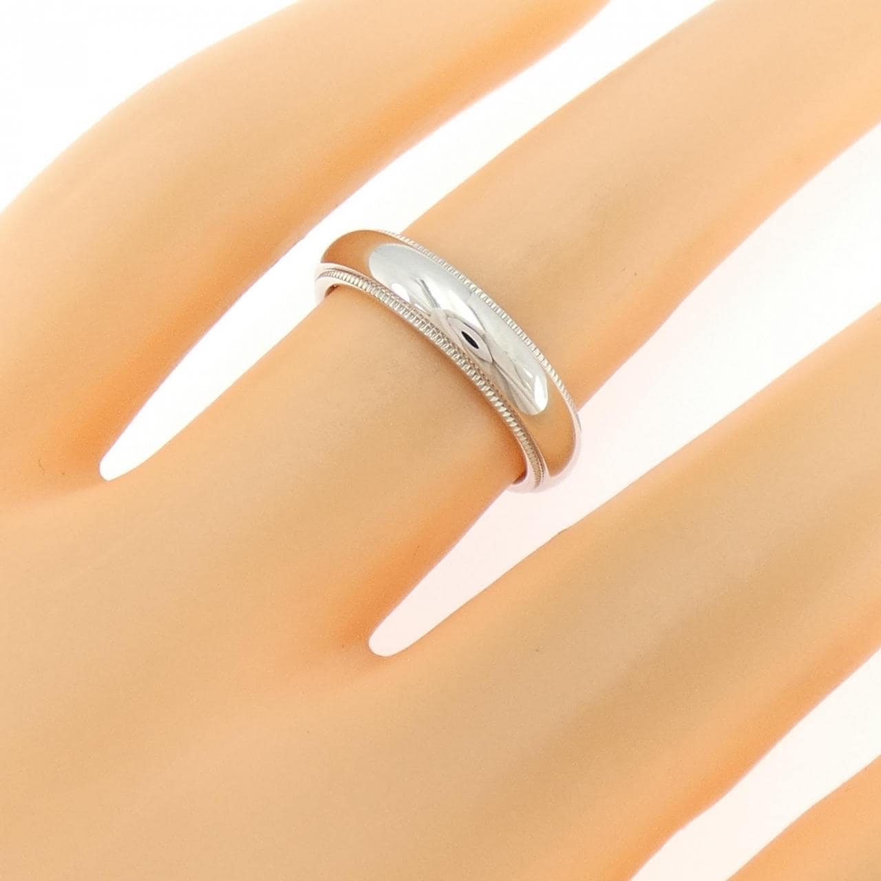 ティファニー ミルグレイン リング