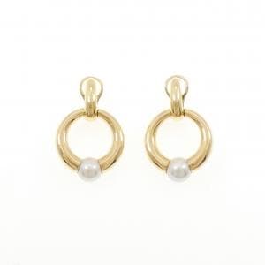 【ヴィンテージ】カルティエ ペルラ ピアス 8mm