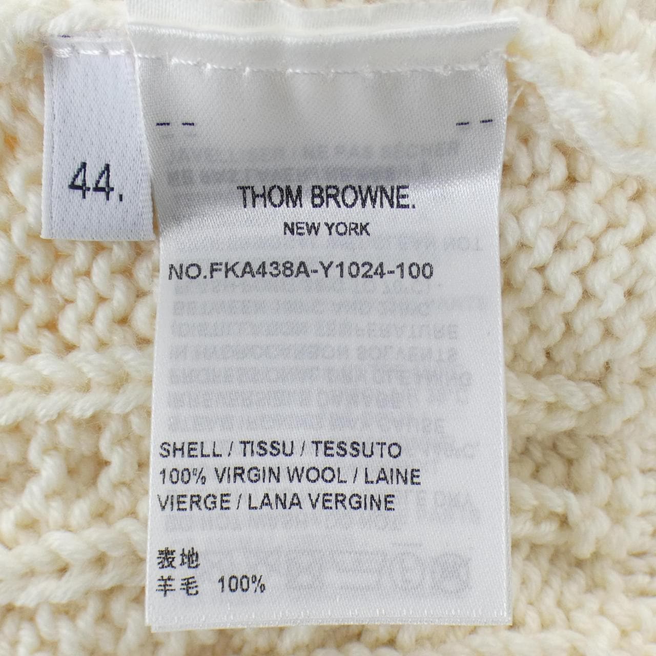 トムブラウン THOM BROWNE FKA438A ニット