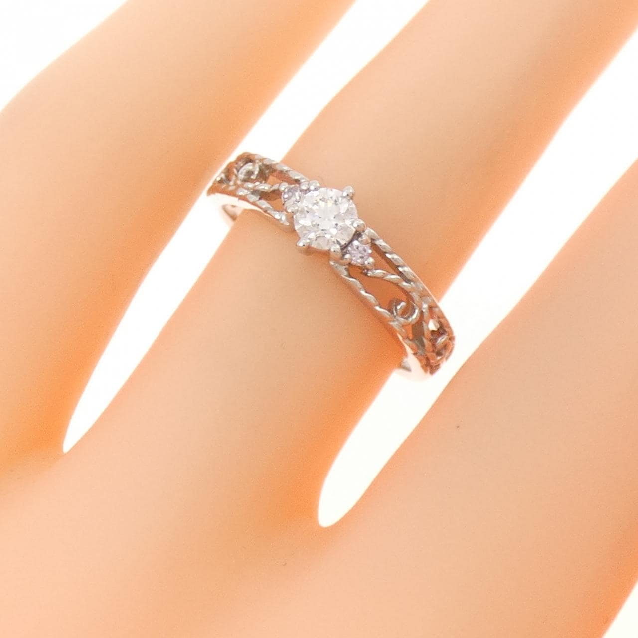PT900 ダイヤモンド リング 0.204CT