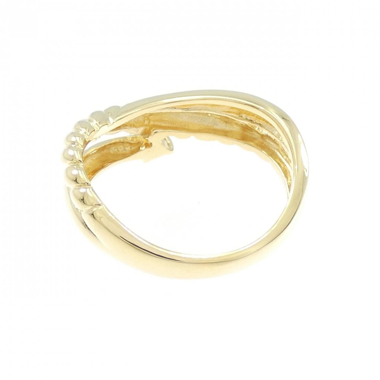 K18YG ダイヤモンド リング 0.13CT