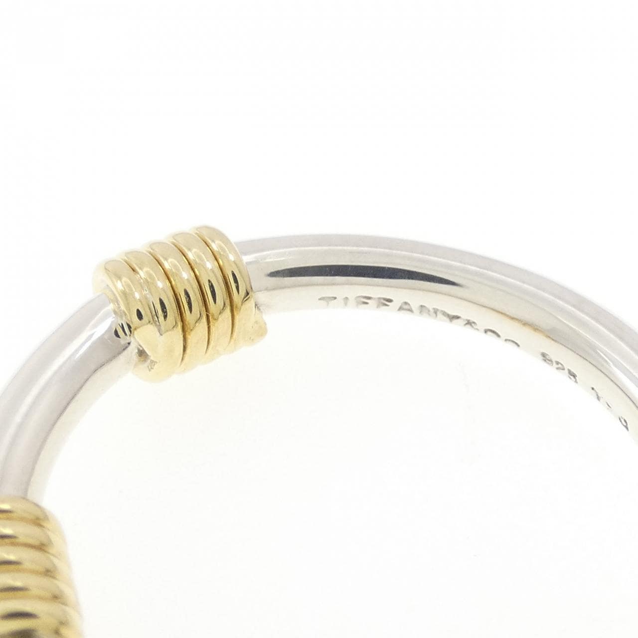 ティファニー 925/750YG リング