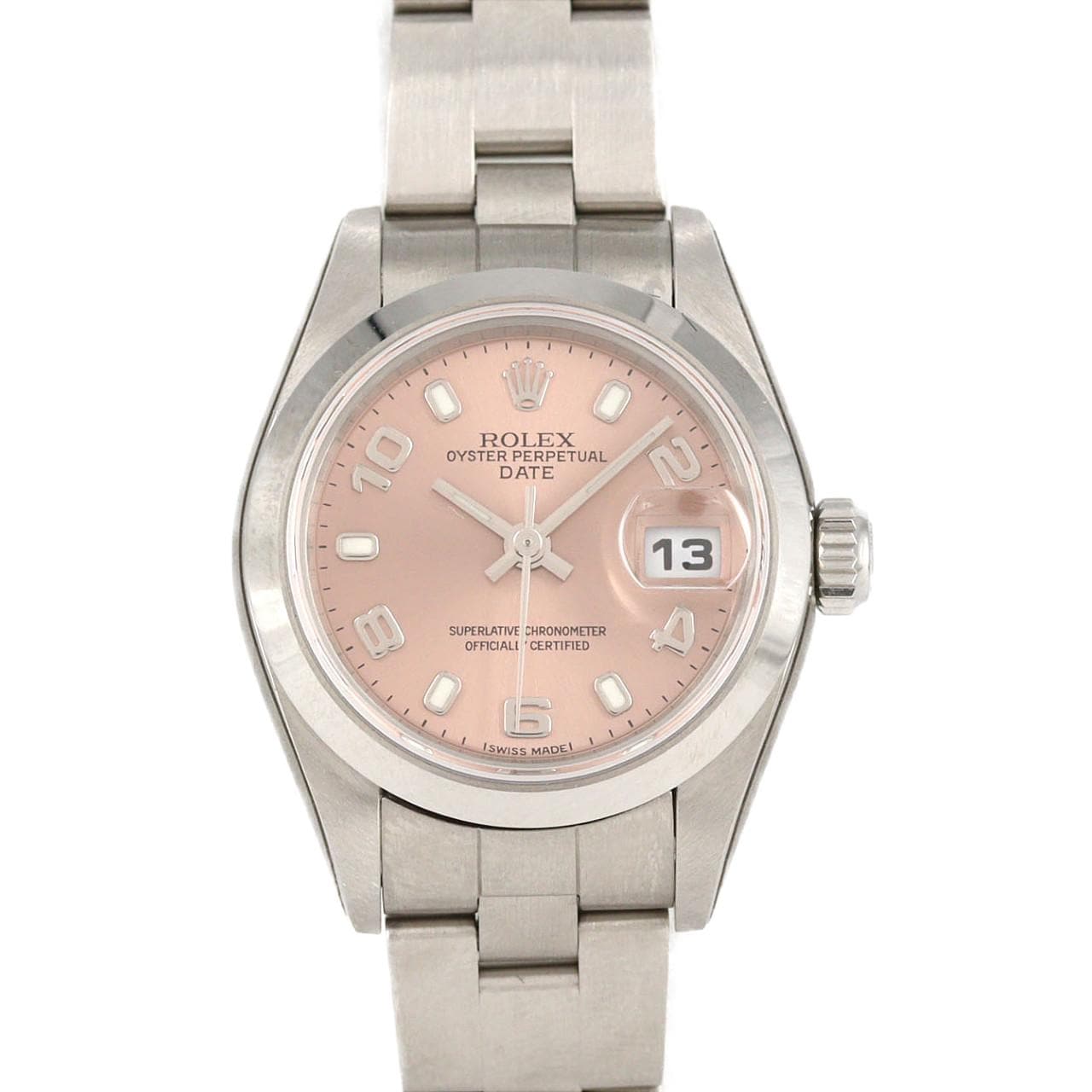 ロレックス オイスターパーペチュアルデイト 79160 SS 自動巻 D番