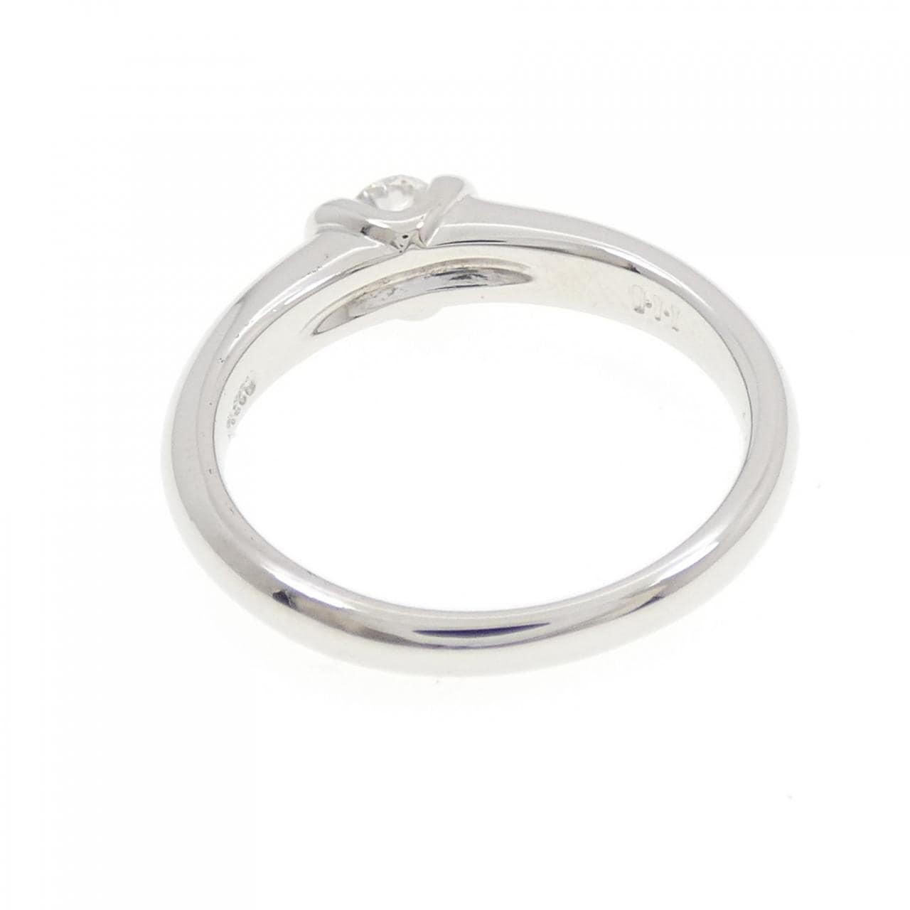 PT950 ダイヤモンド リング 0.14CT