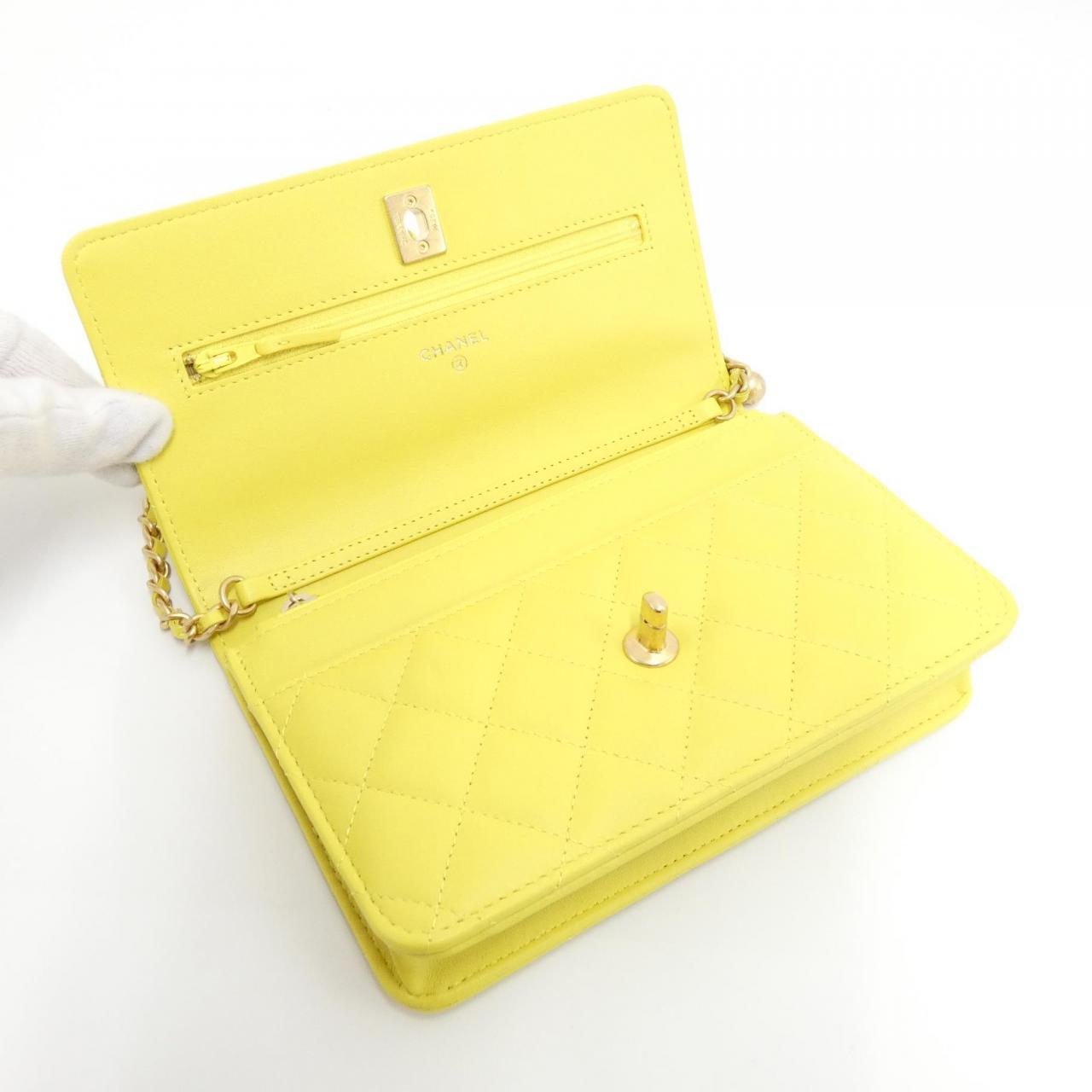 CHANEL AP1450 chain wallet