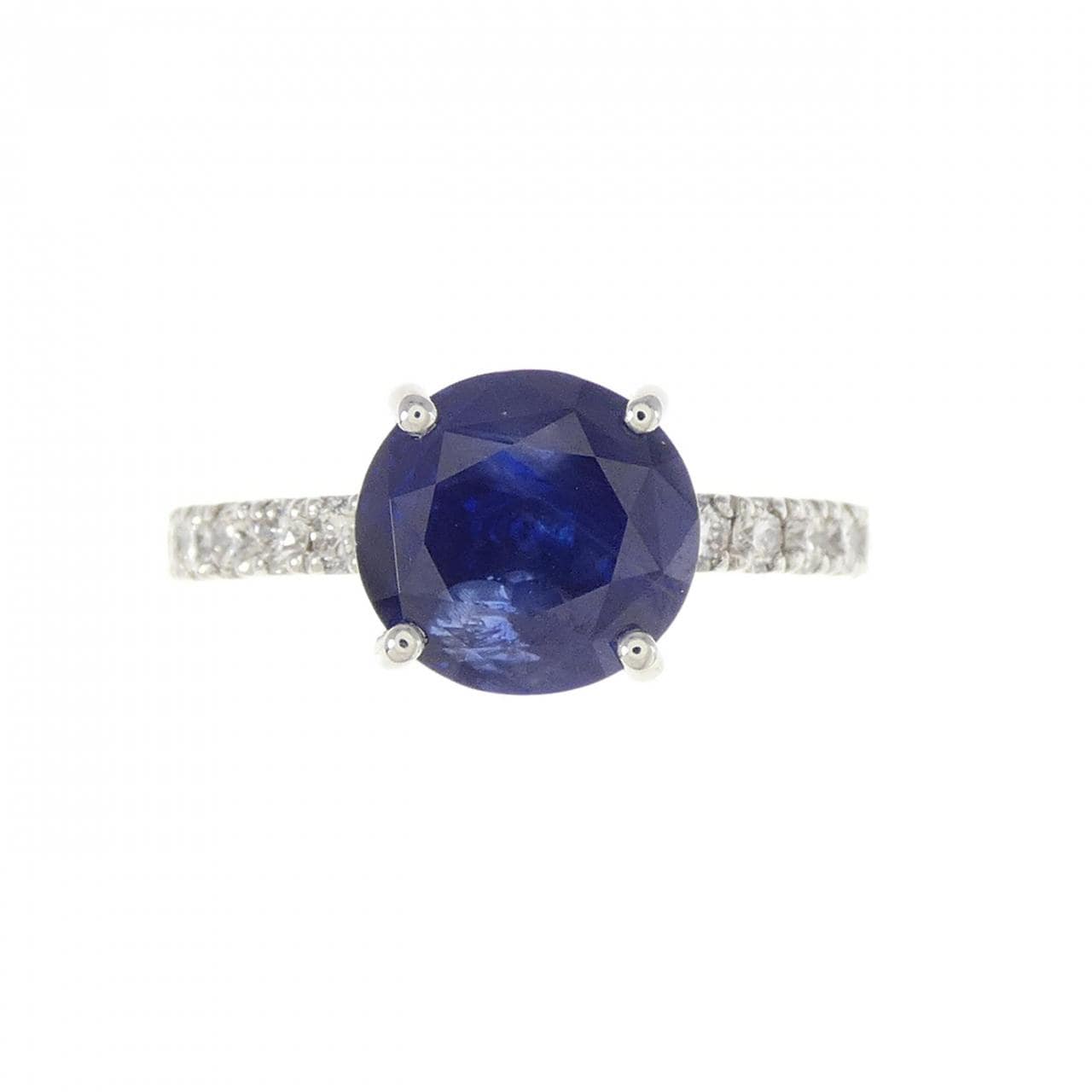 [Remake] PT Unheated Sapphire Ring 3.19CT Burmese