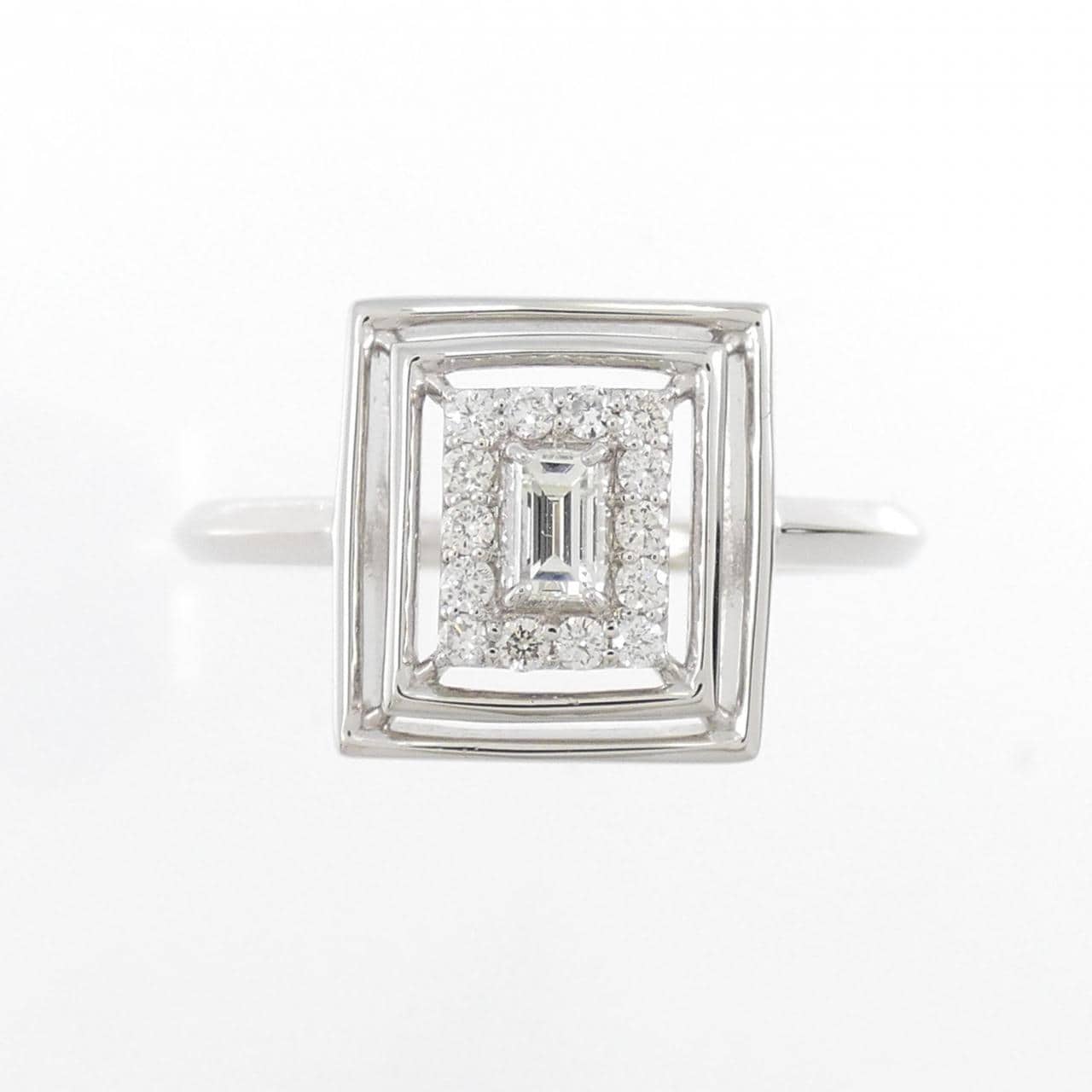 【新品】PT ダイヤモンド リング 0.15CT