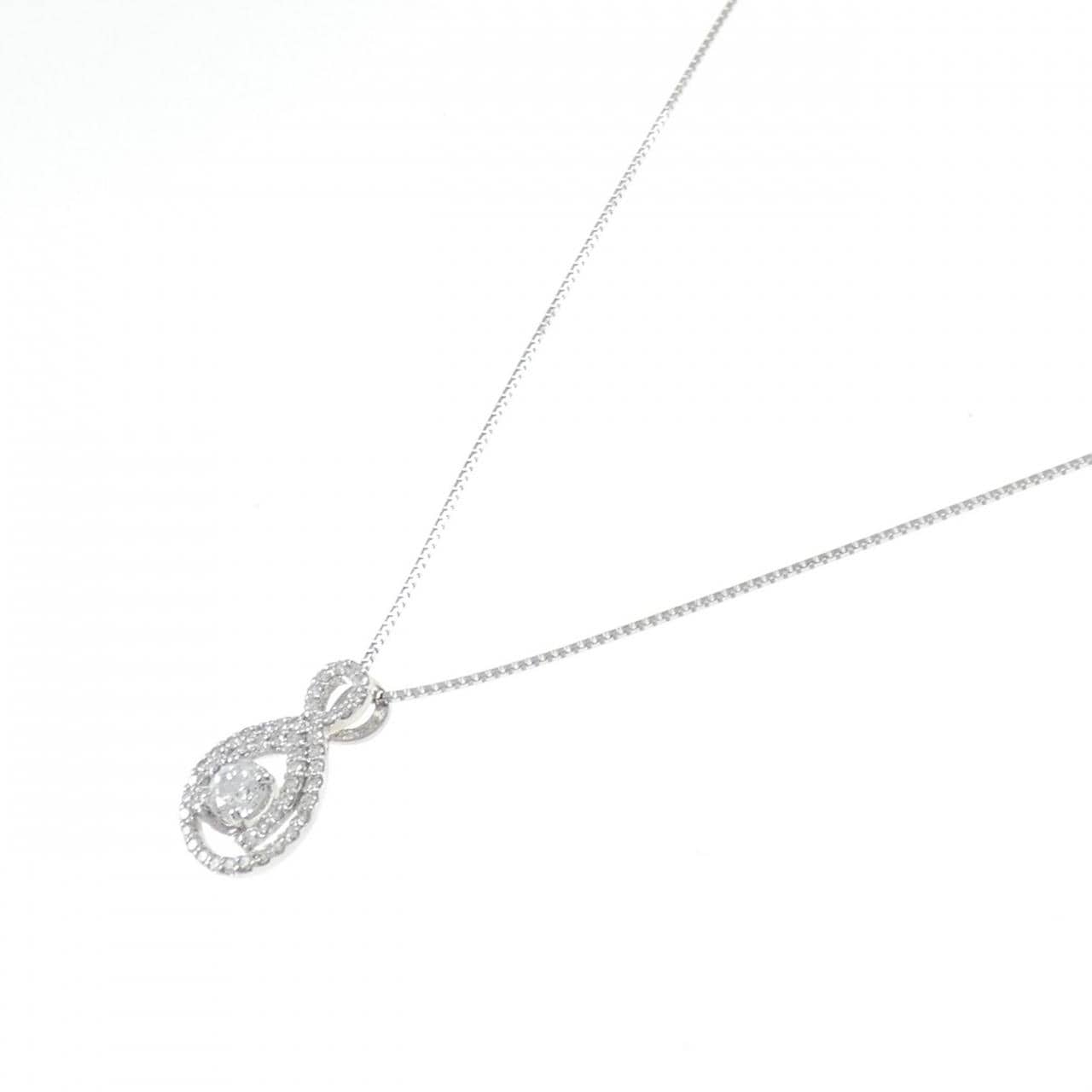 PT900/PT850 ダイヤモンド ネックレス 0.305CT