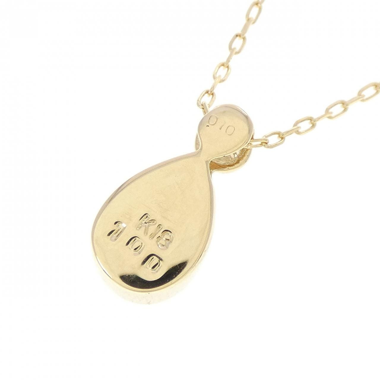 K18YG エメラルド ネックレス 1.00CT