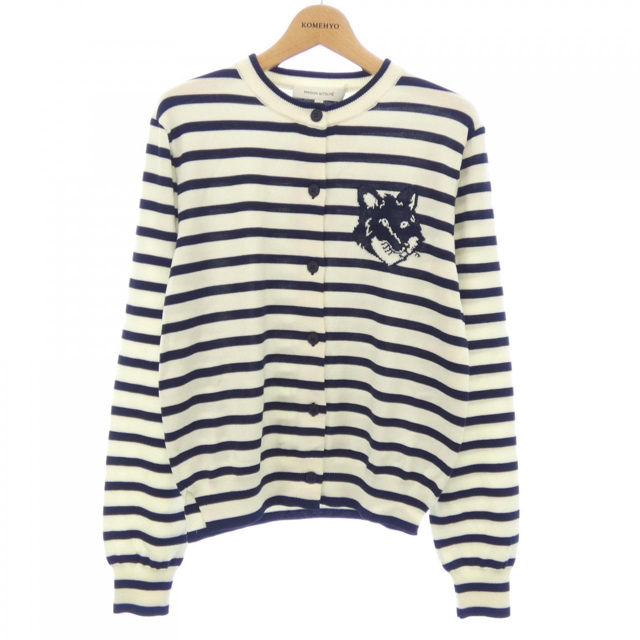 メゾンキツネ MAISON KITSUNE MW00502KT1102 カーディガン